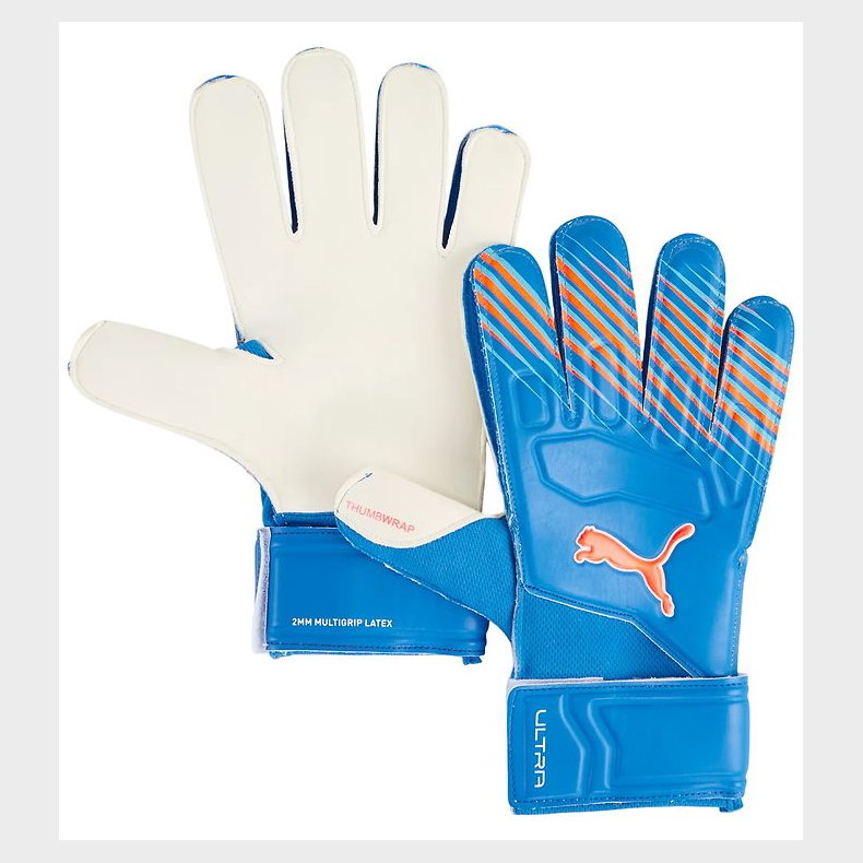 Puma Mlmandshandsker - ULTRA Play RC - Bright Aqua/Glowing Red