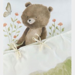 Nrgaard Madsens Sengetj - Baby - Hvid m. Bambi