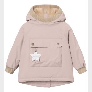 Mini A Ture Vinterjakke - MatBaby Wen Fleece Anorak - Cloudy Ros