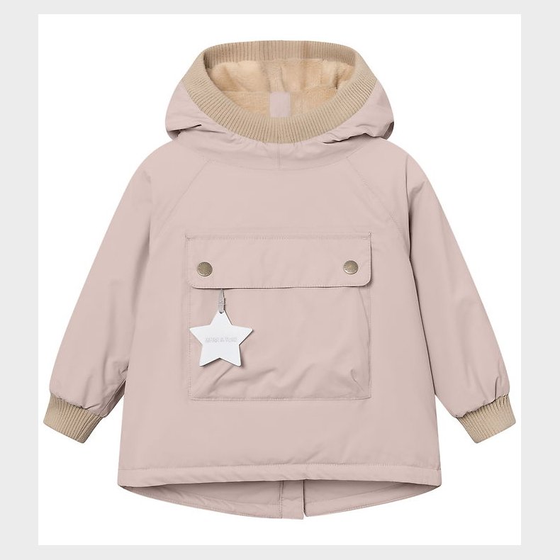 Mini A Ture Vinterjakke - MatBaby Wen Fleece Anorak - Cloudy Ros