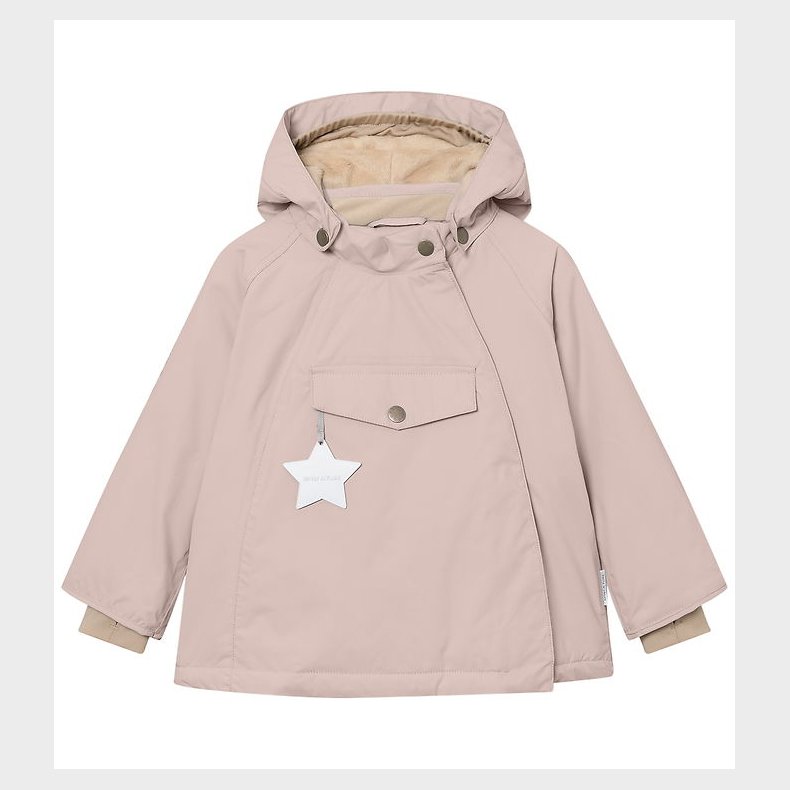 Mini A Ture Vinterjakke - MatWang Fleece - Cloudy Rose