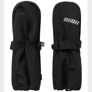 Name It Softshellluffer m. Fleece - Noos - NmnAlfa - Sort