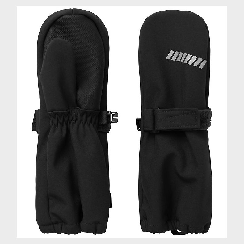 Name It Softshellluffer m. Fleece - Noos - NmnAlfa - Sort