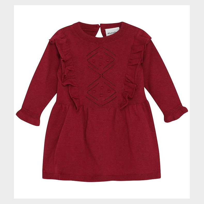 Minymo Kjole - Strik - Rio Red