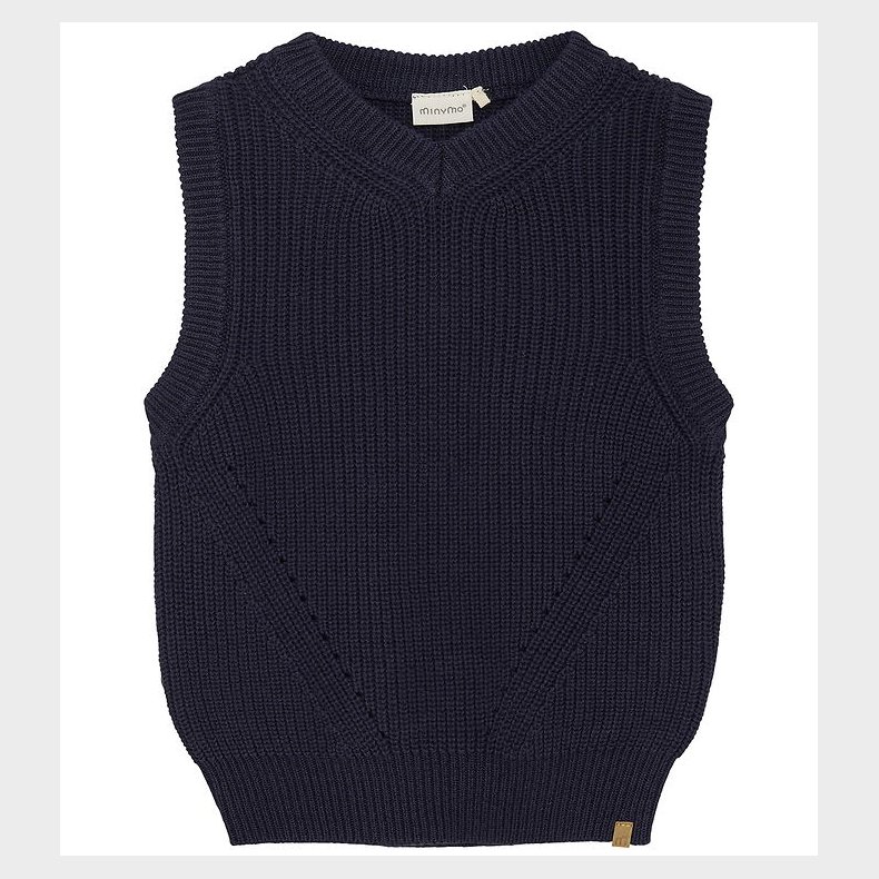 Minymo Vest - Strik - Parisian Night