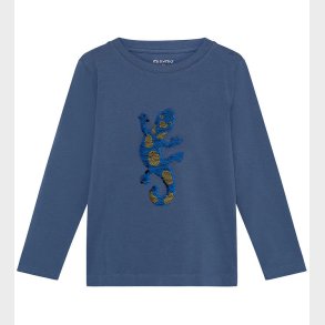 Minymo Bluse - Vintage Indigo