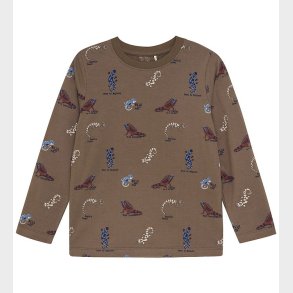 Minymo Bluse - Chocolate Chip