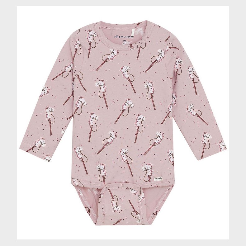 Minymo Body l/� - AOP - Shadow Gray