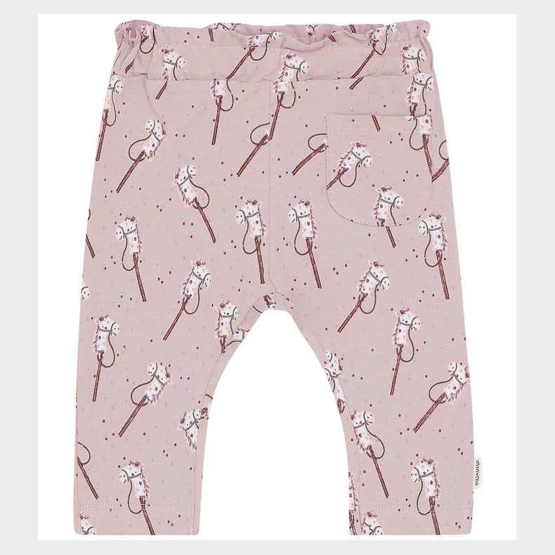 Minymo Bukser - AOP - Shadow Gray