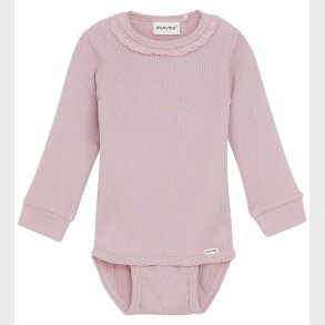 Minymo Body l/� - Rib - Shadow Gray