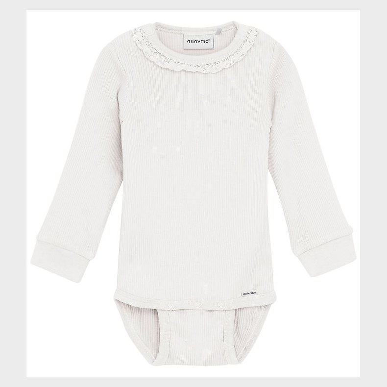 Minymo Body l/� - Rib - Eggnog