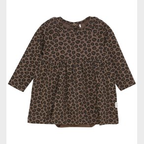 Minymo Kjole - Body l/� - Chocolate Chip