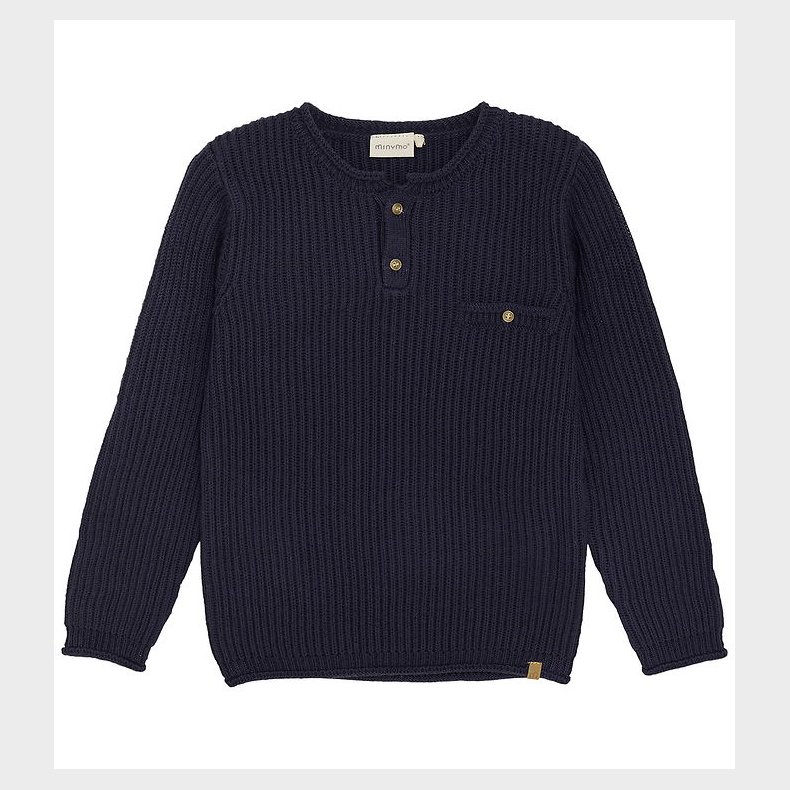 Minymo Bluse - Strik - Parisian Night