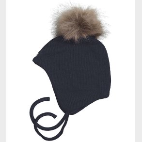 Racing Kids Hue - Uld/Bomuld - Classic Navy m. Kvast