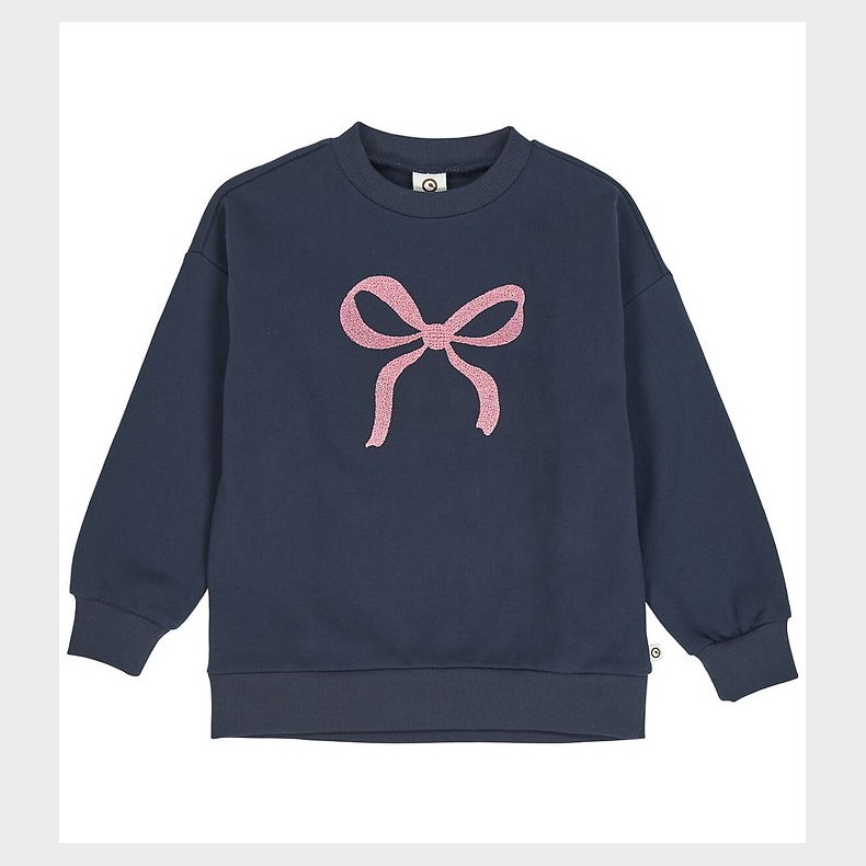 Msli Sweatshirt - Bow - Night Blue