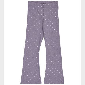 Msli Bukser - Rib - Dot - Lilac Fog/Oak