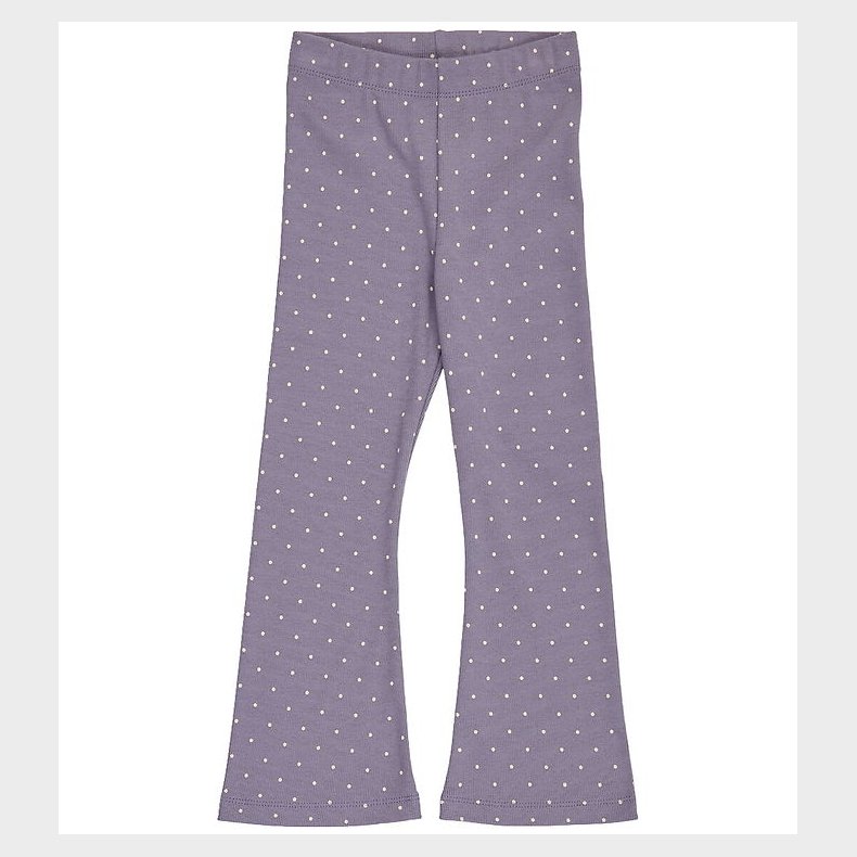 Msli Bukser - Rib - Dot - Lilac Fog/Oak