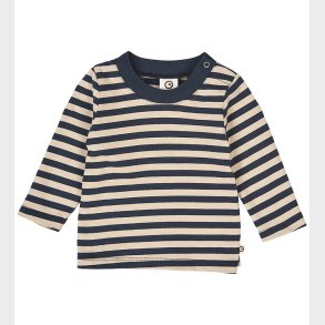 M�sli Bluse - Stripe - Oak/Night Blue