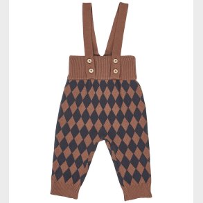 Msli Smkbukser - Strik - Harlequin - Root