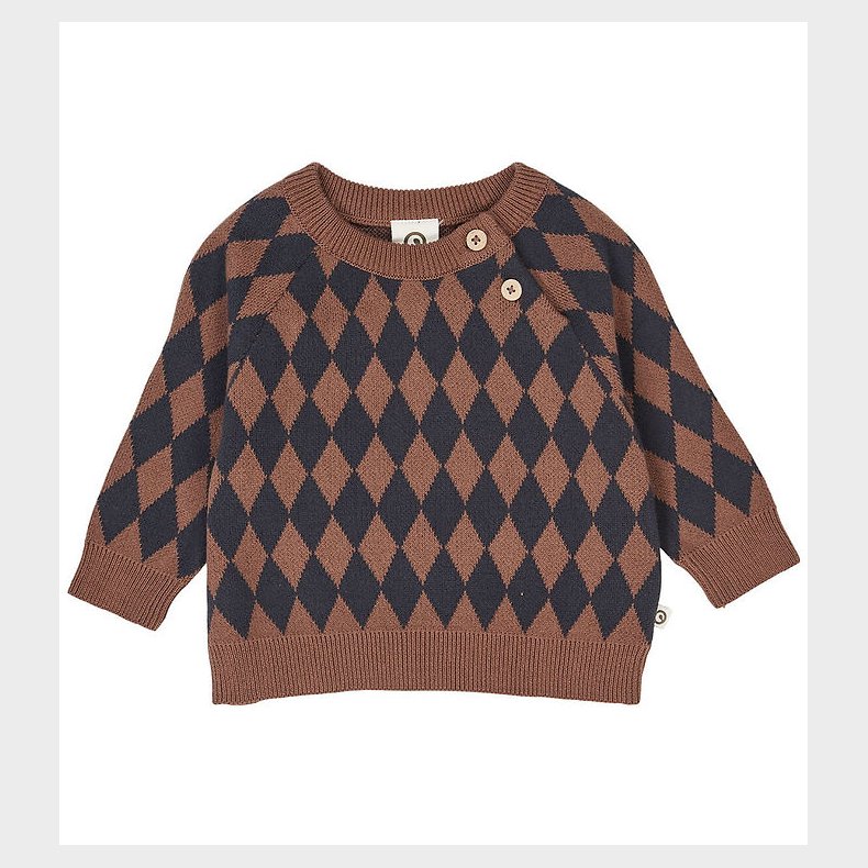 M�sli Bluse - Strik - Harlequin - Root