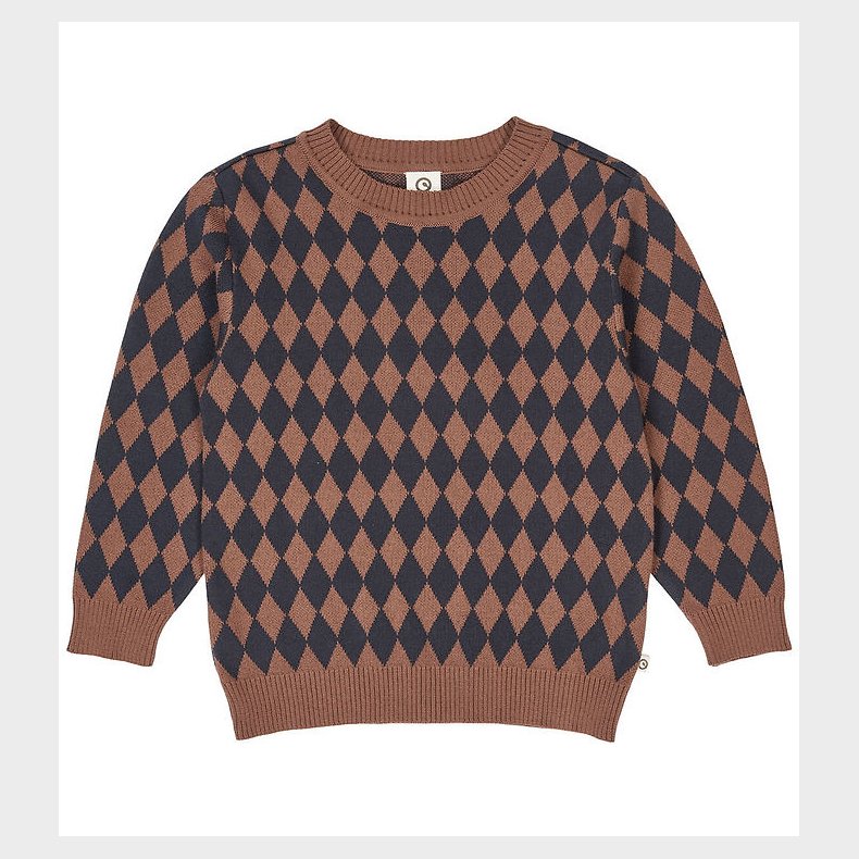 Msli Bluse - Strik - Harlequin - Root