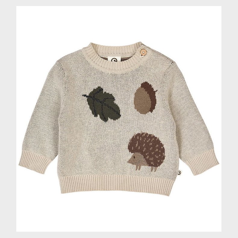 Msli Bluse - Strik - Acorn - Oak