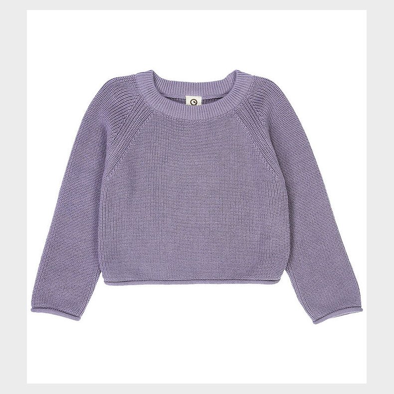 Msli Bluse - Strik - Lilac Fog