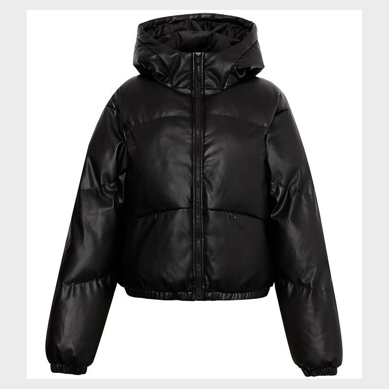 Grunt Dynejakke - PU - GRMai - Sort