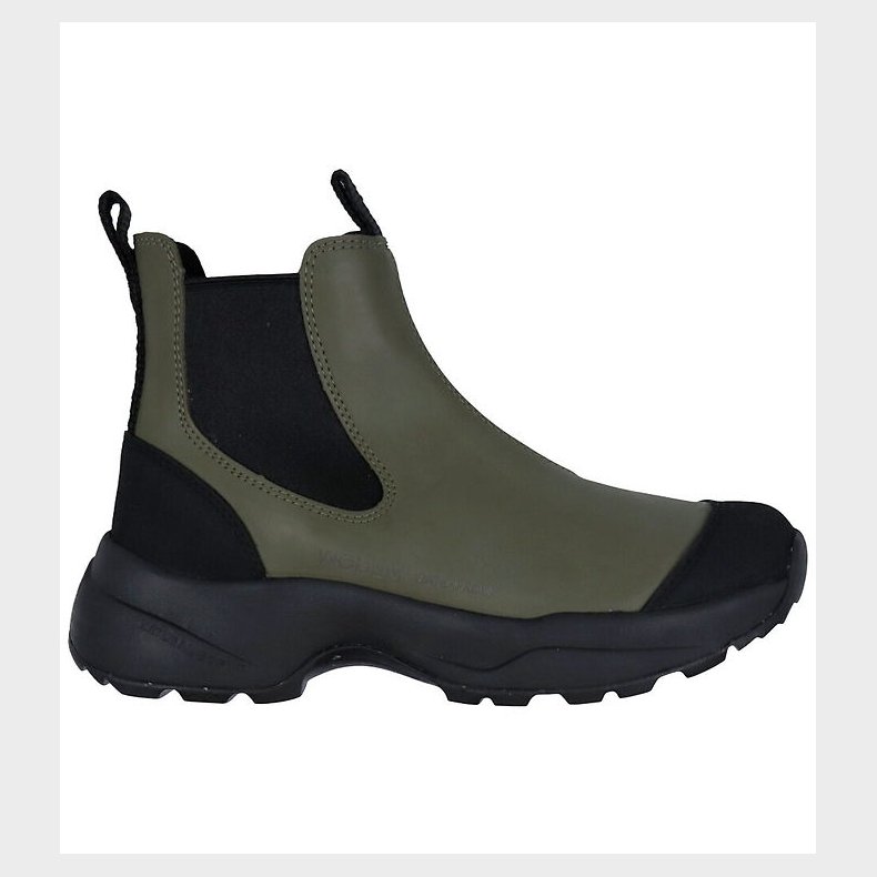 Woden Gummistvler - Kort - Siri - Dark Olive/Black