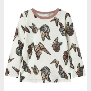 Name It Bluse - Uld - NmfWillitus - Snow White/Butterfly