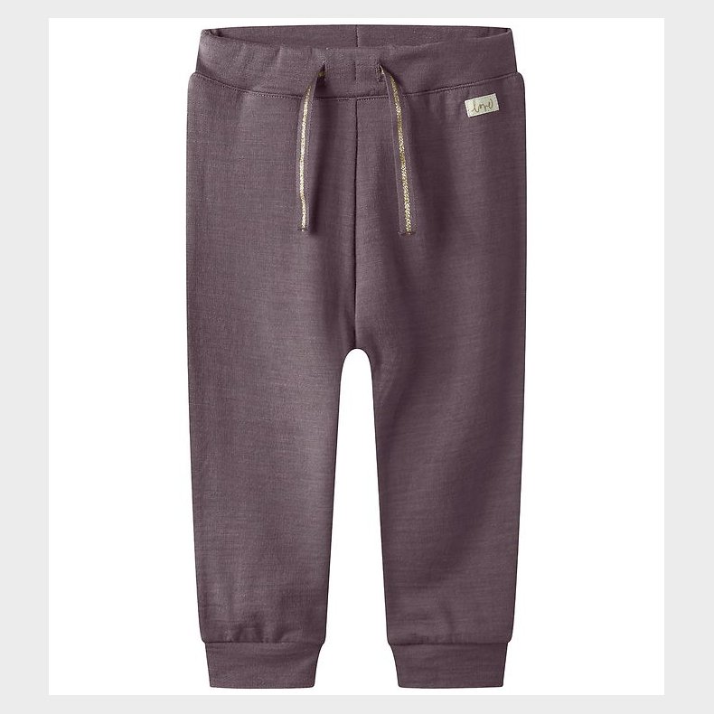 Name It Bukser - Uld - NmfWesso - Sparrow/Gold string