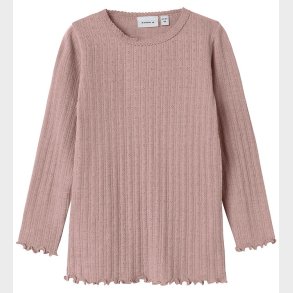 Name It Bluse - Uld/Silke - Rib - NmfWossa - Antler