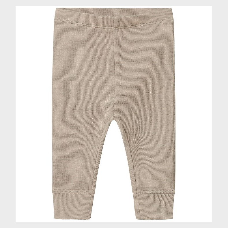 Name It Leggings - Uld - Rib - NbmWossa - Satellite