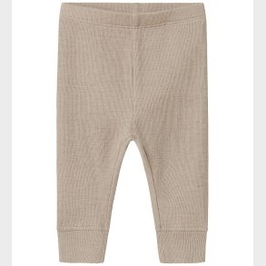Name It Leggings - Uld - Rib - NbmWossa - Satellite