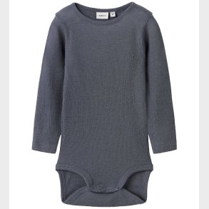 Name It Body l/ - Uld/Silke - Rib - NbmWossa - Folkstone Gray
