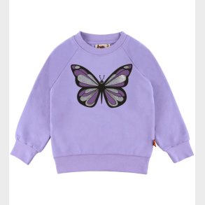 DYR-Cph Sweatshirt - Dyrbellow - Lila Sommerfugl