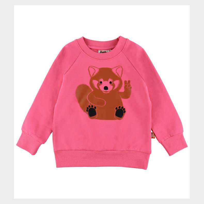 DYR-Cph Sweatshirt - Dyrbellow - Spicy Pink Roed Peace Pand