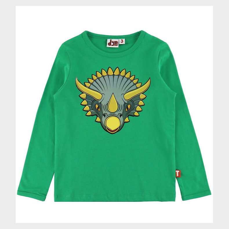 DYR-Cph Bluse - Dyrshedding - Grass Green Triceratops