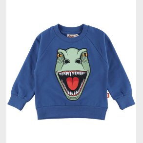 DYR-Cph Sweatshirt - Dyrbellow - Ocean Blue T-rex
