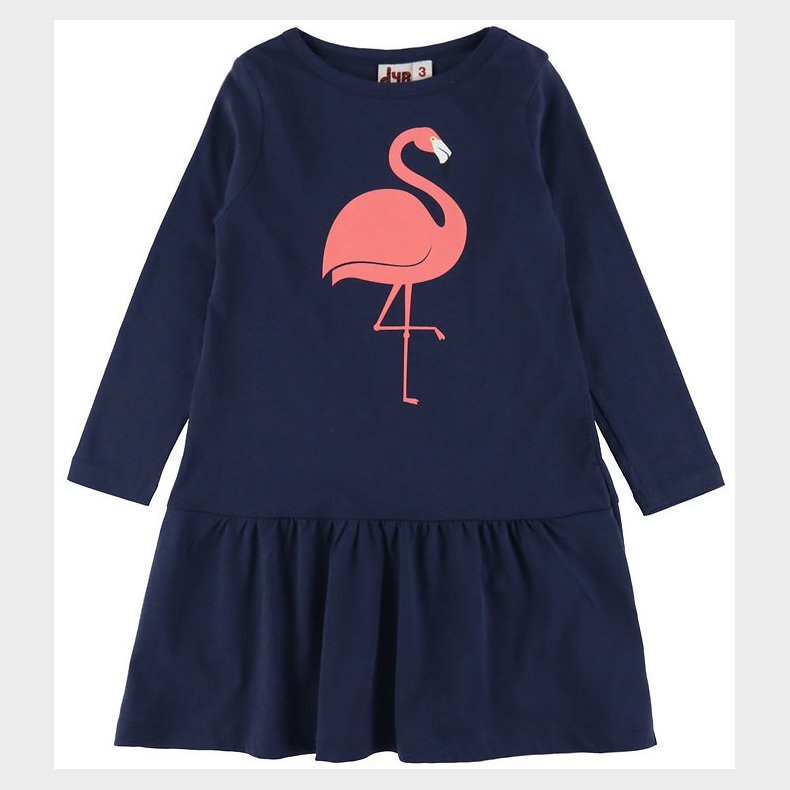 DYR-Cph Kjole - Dyrperky - Dk Navy Flamingo