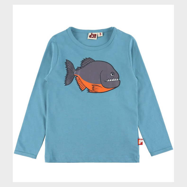 DYR-Cph Bluse - Dyrshedding - Grey Duck Piratfisk