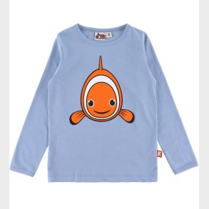 DYR-Cph Bluse - Dyrshedding - Blue Grey Klovnfisk