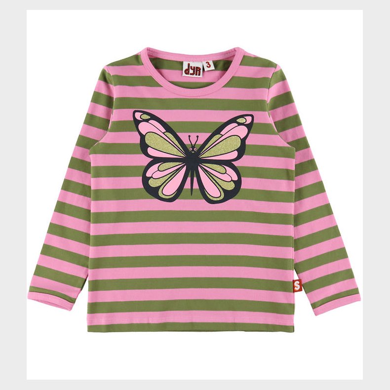 DYR-Cph Bluse - Dyrroar - Rose/Olive Sommerfugl