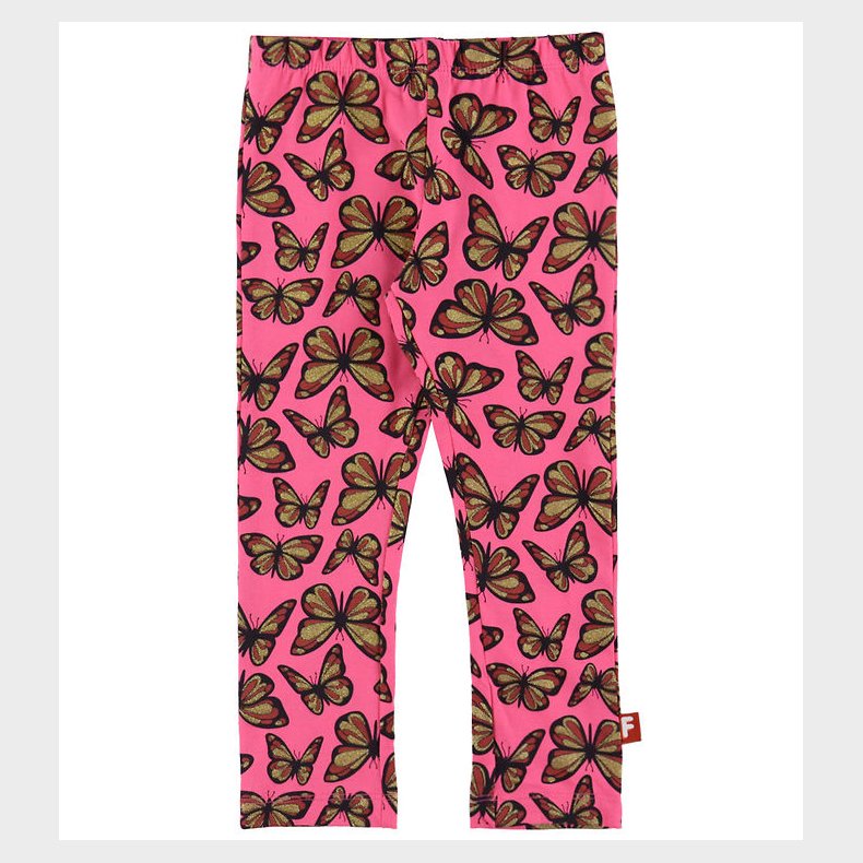 DYR-Cph Leggings - Dyrcheetah - Dk Brick Flutter