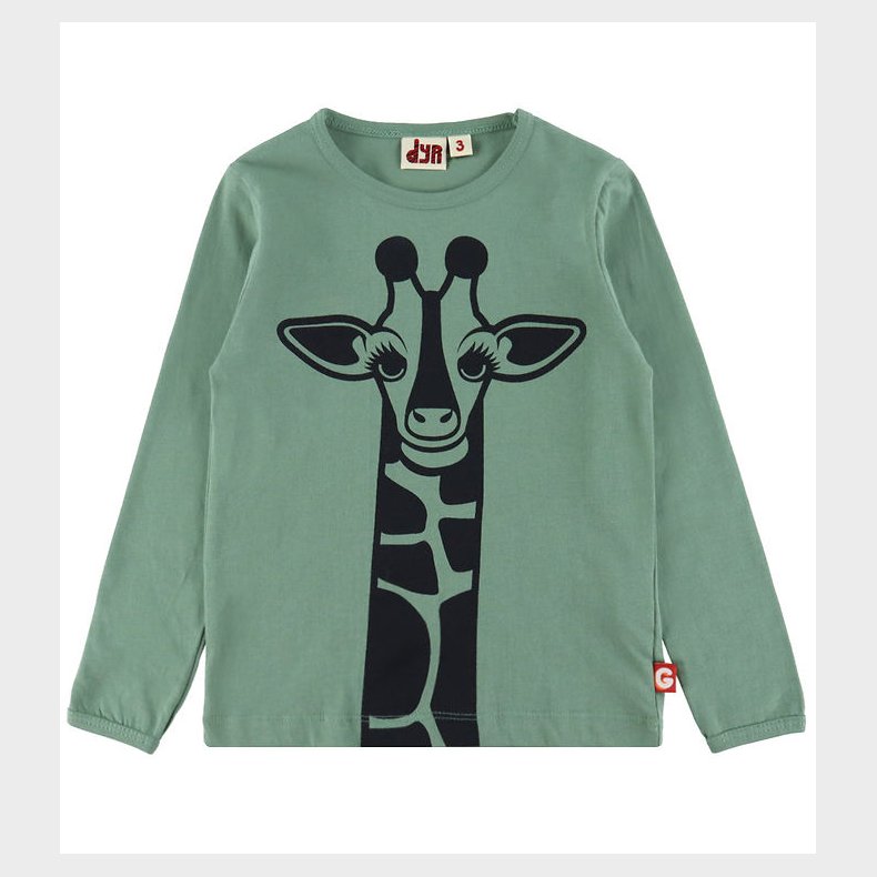 DYR-Cph Bluse - Dyrshedding - Sage Giraf