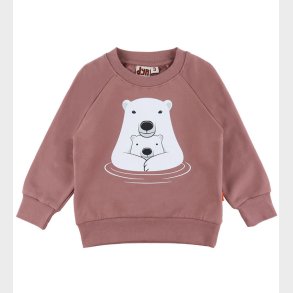 DYR-Cph Sweatshirt - Dyrbellow - Dk rose Beige Isbjoerne Mor