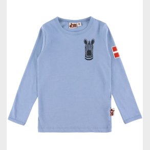 DYR-Cph Bluse - Dyrepasser - Blue Grey Zebra