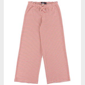 LMTD Bukser - Wide - NlfSeher - Hibiscus/Hvid m. Hulmnster