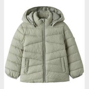 Name It Dunjakke - NmfMarble - Seagrass