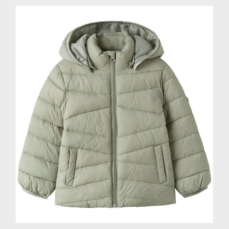 Name It Dunjakke - NmfMarble - Seagrass